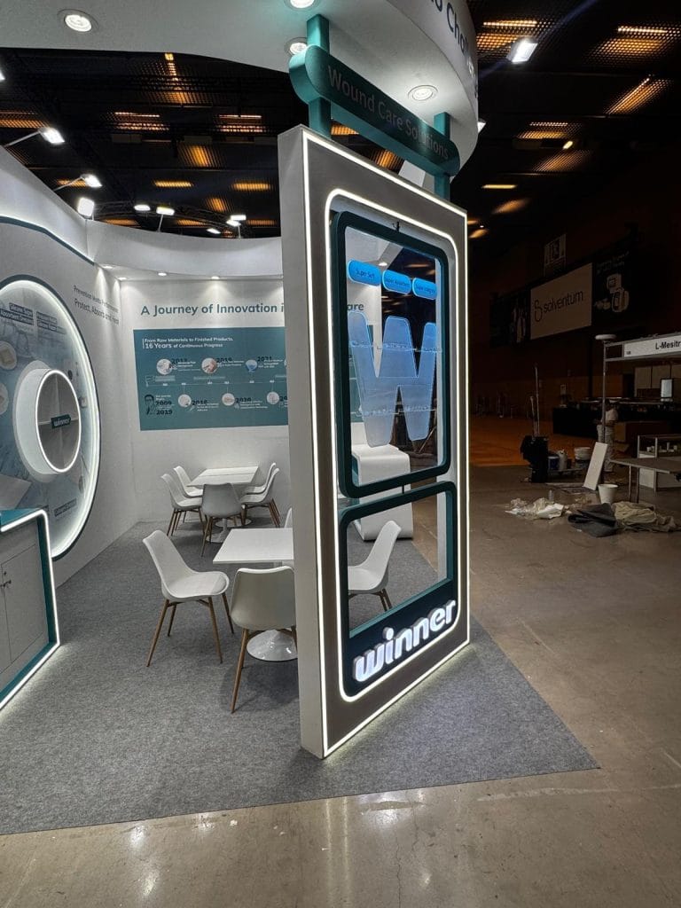 EWMA Winner Booth left view