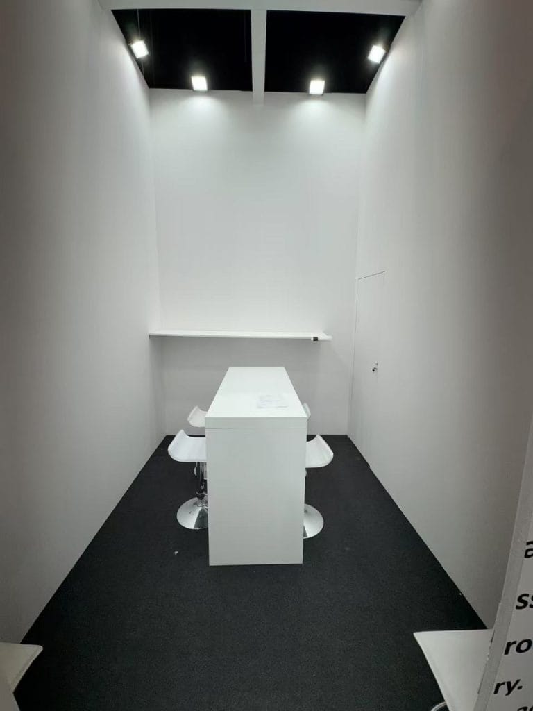 EWMA Winner Booth inside