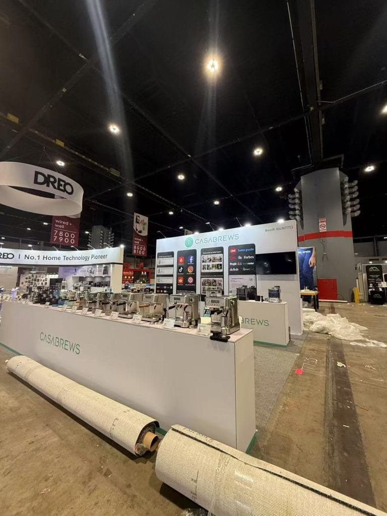 The Inspired Home Show Casabrews Booth right view live