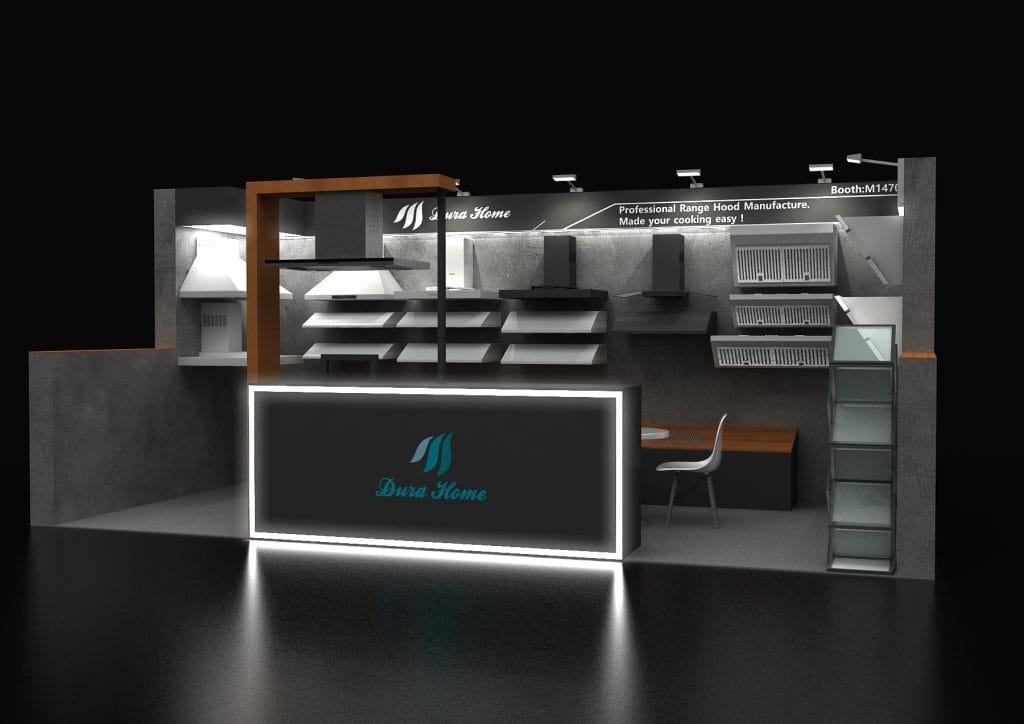 Kitchen & Bath Industry Show ChengTai Booth rendering front