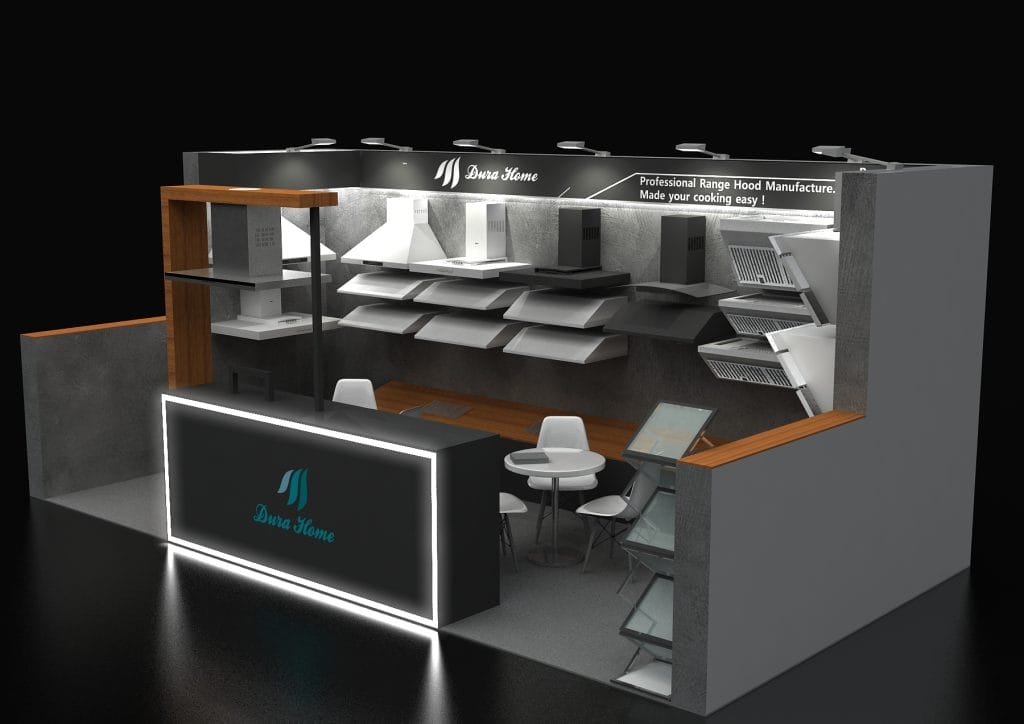 Kitchen & Bath Industry Show ChengTai Booth rendering right