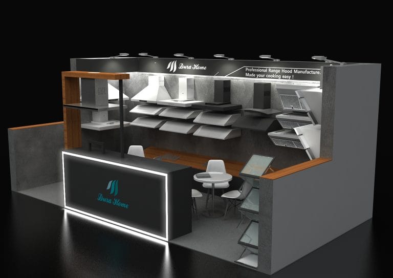 Kitchen & Bath Industry Show ChengTai Booth rendering right