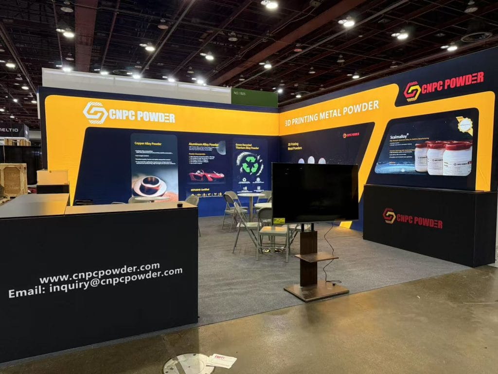 RAPID + TCT CNPC POWDER booth live