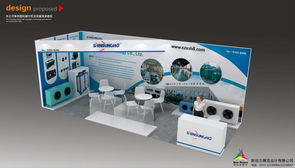 Vietfish Booth Rendering