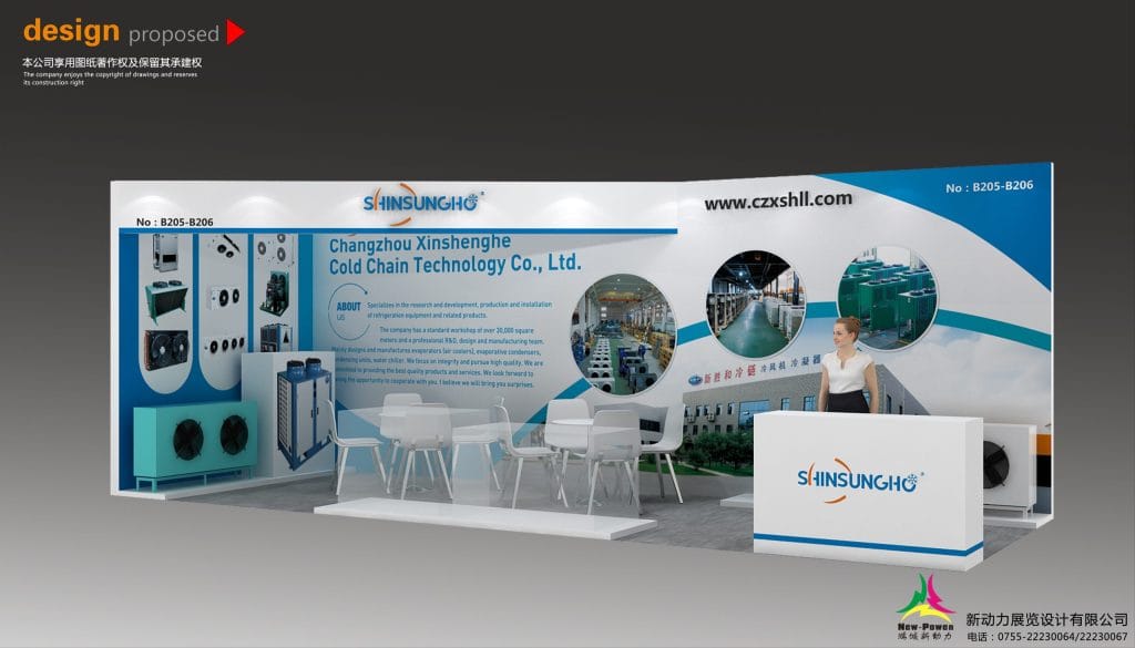 Vietfish Booth Rendering front