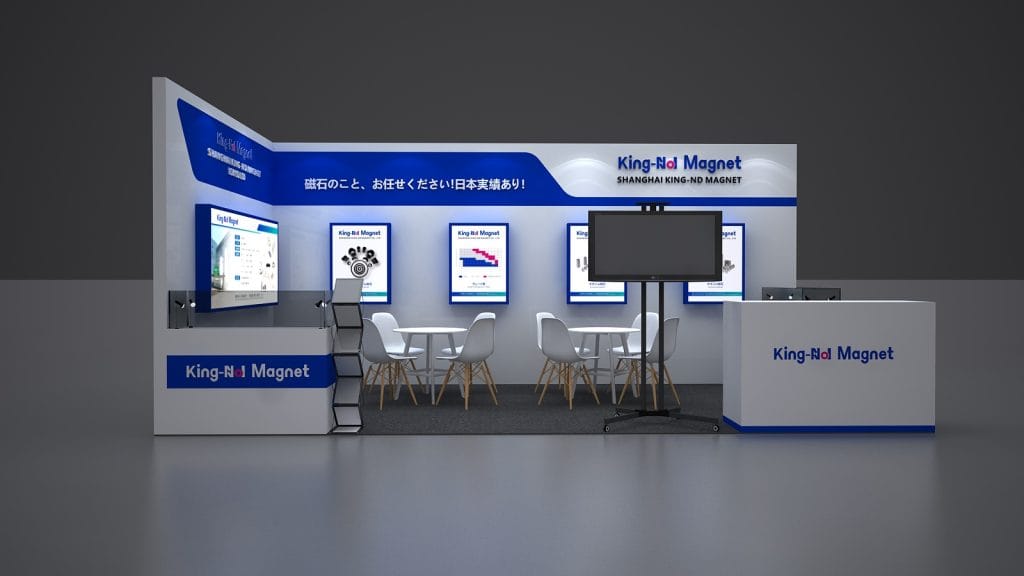 TECHNO-FRONTIER Tokyo Kingnd Magnet Booth Rendering front