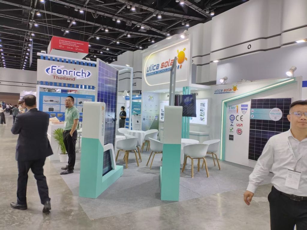 ASEAN Sustainable Energy Week SusUlice Solar Booth
