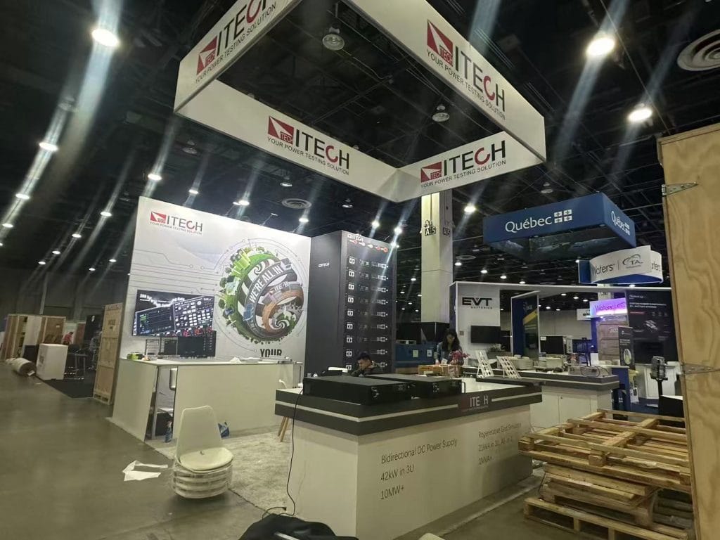 The Battery Show 2025 ITECH Booth
