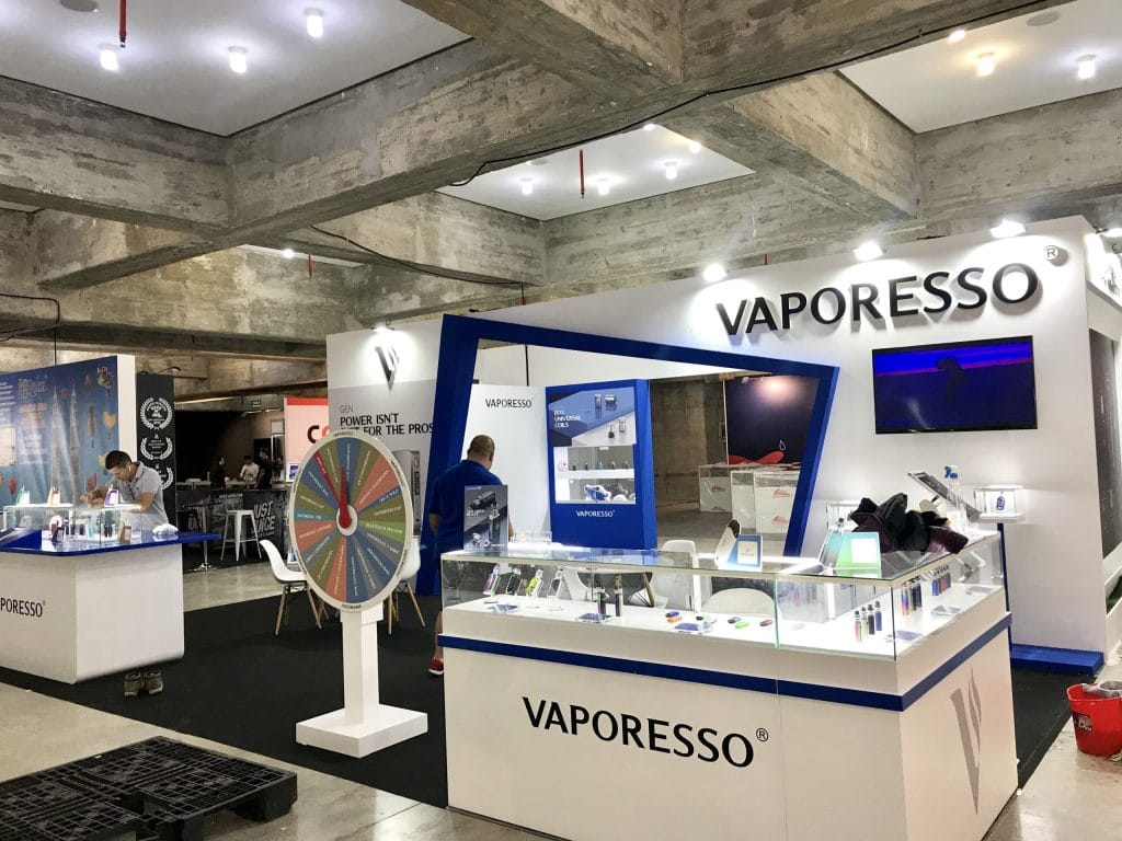 Vapexpo Spain Vaporesso Booth right