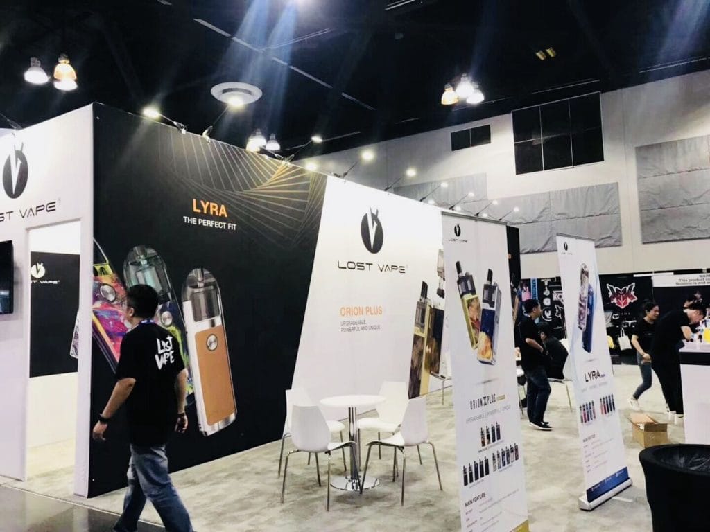 CES Lost Vape Booth
