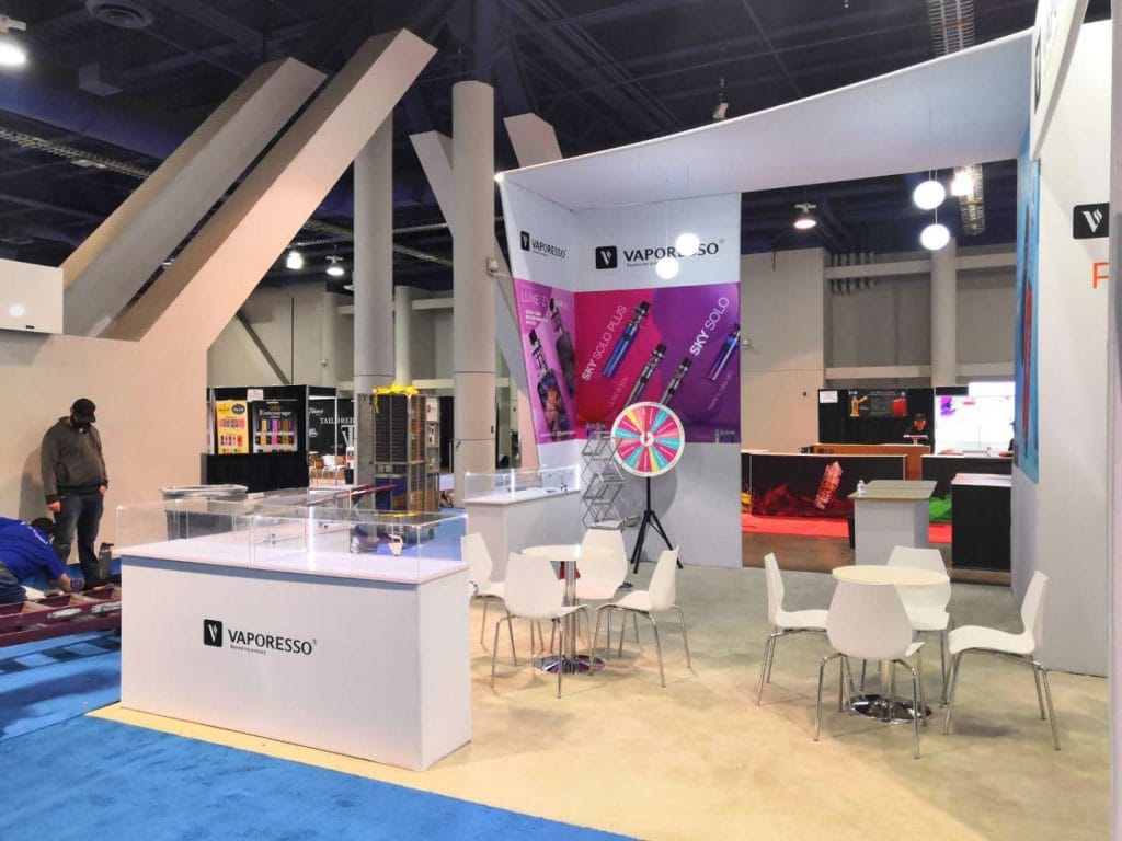 Tobacco Plus Expo (TPE) RENOV Booth right-view