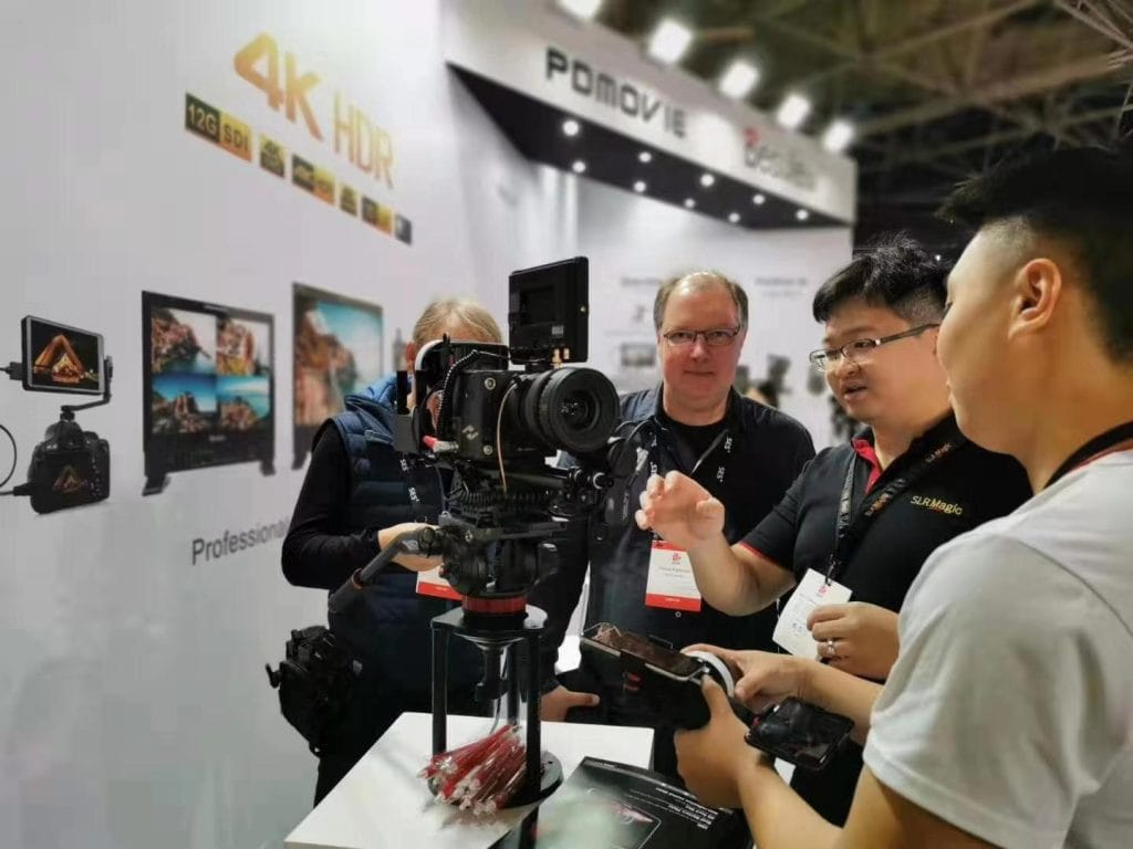 International Broadcasting Convention (IBC) PDMOVIE Booth close look