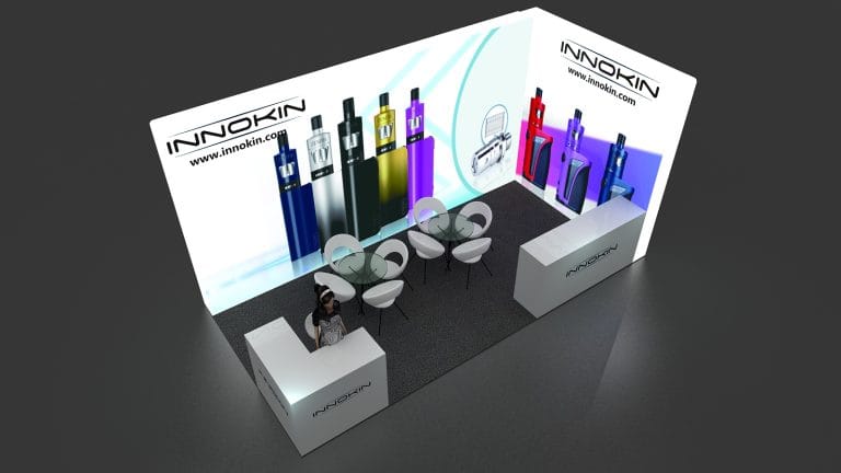VAPEVENT NYC GALA Booth rendering