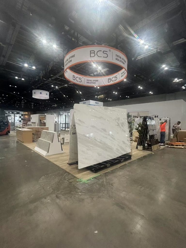 Coverings BCS Total stone solutions Booth live
