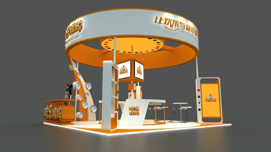 Phil‑Asian Gaming Expo booth rendering