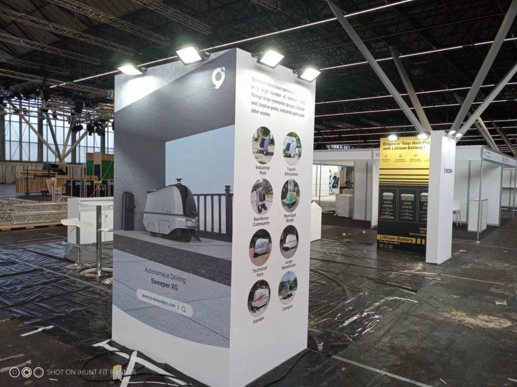 Interclean Amsterdam trade fair SYCAIN Booth on-site