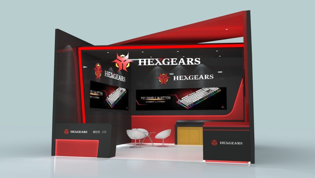 IFA Berlin Hexgears Booth rendering right