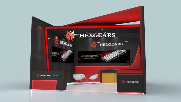 IFA Berlin Hexgears Booth rendering right