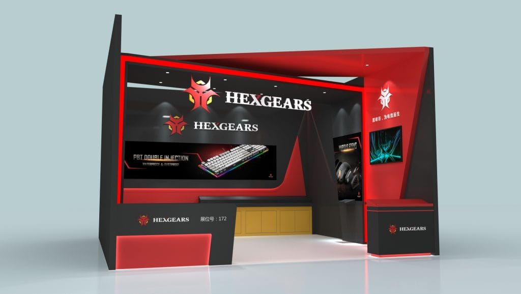 IFA Berlin Hexgears Booth rendering
