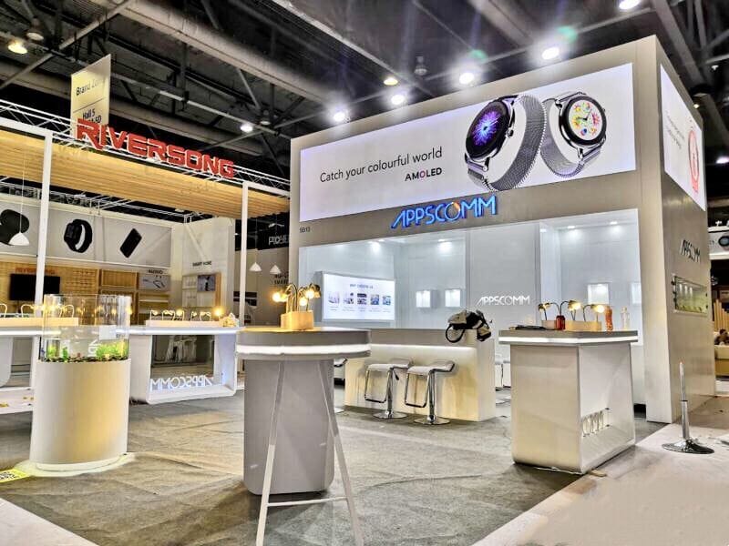 Hong Kong Electronics Fair APP Scomm Booth right