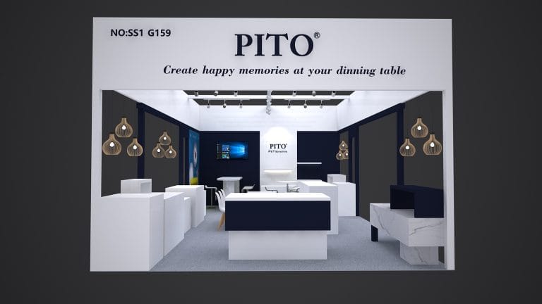 The Hotel Show Dubai PITO Booth rendering 01