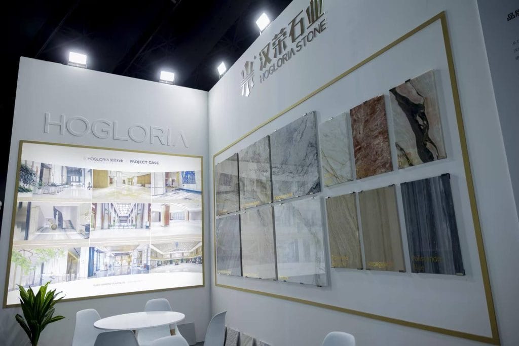 Jeddah Construct Hogloria Stone Booth close look