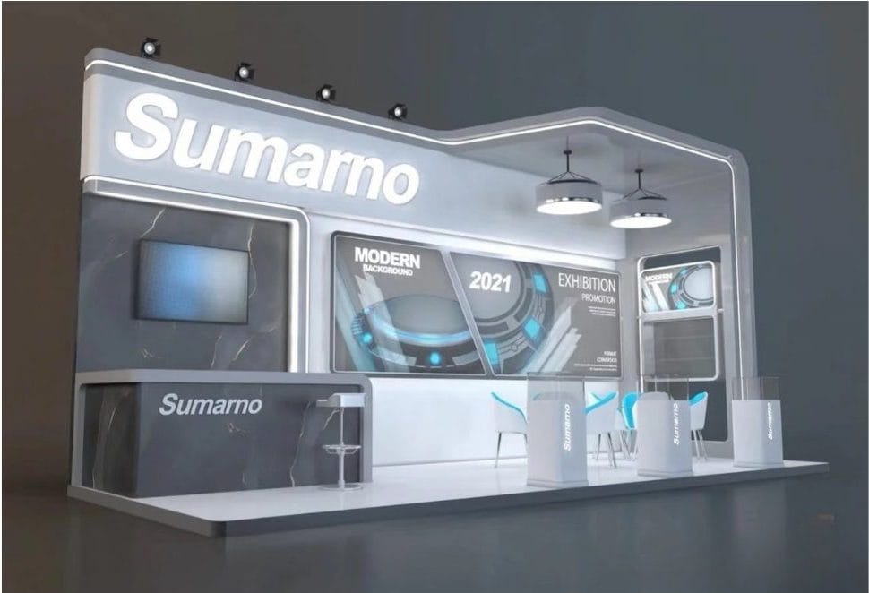 10x20 inline booth