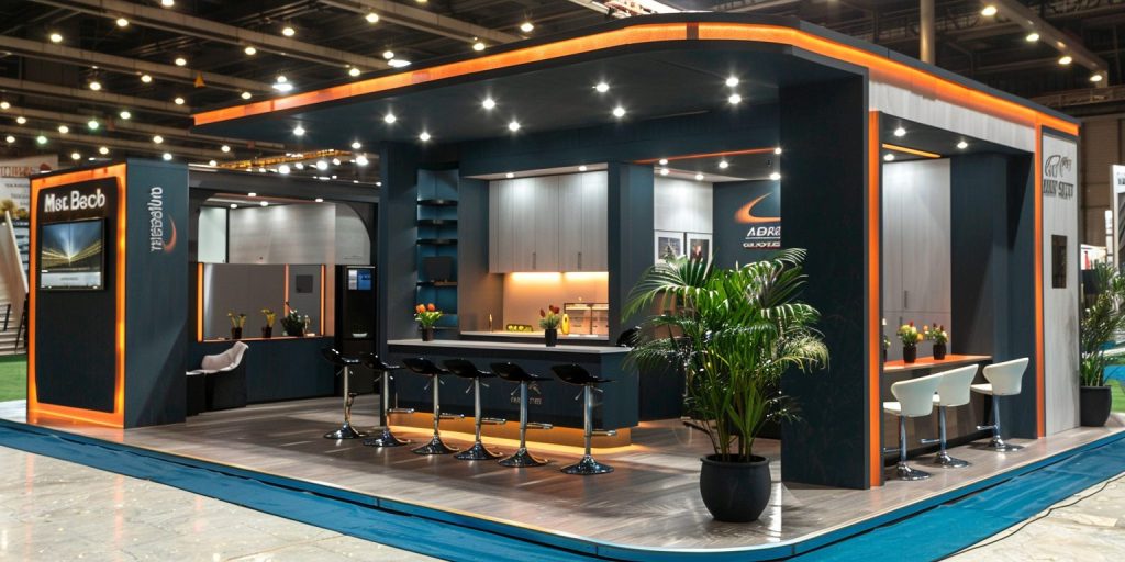10x10 trade show booth ideas